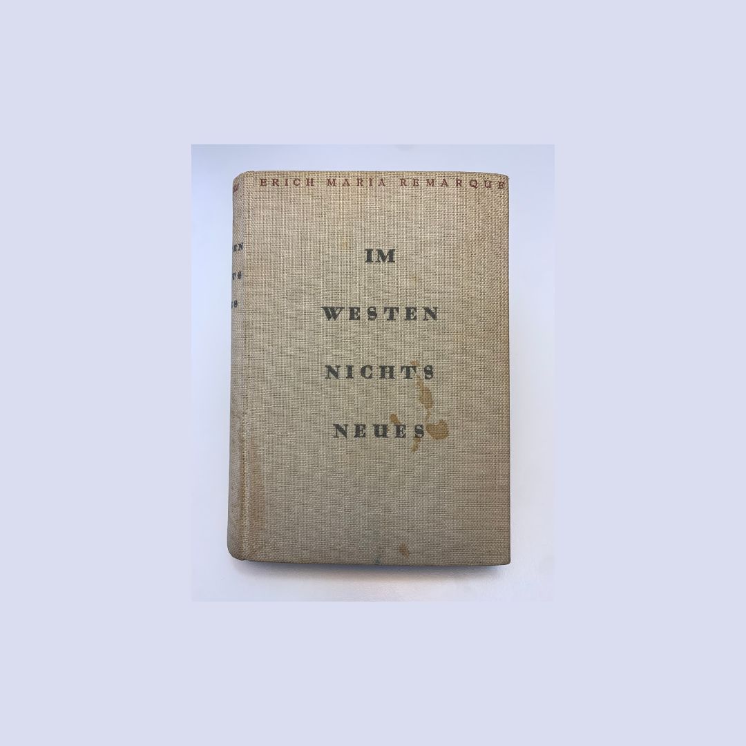 Buchcover des Buches "Im Westen nichts Neues"