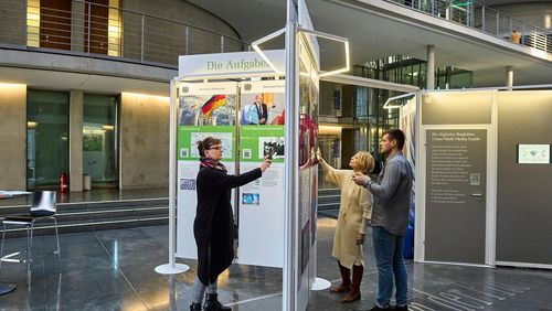 Wanderausstellung des Deutschen Bundestags